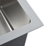 ZNTS Handmade Kitchen Sink Stainless Steel 51522
