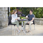 ZNTS Keter Bistro Set Chelsea Graphite 223562 420031