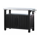 ZNTS Keter Multifunctional Outdoor Table for BBQ Unity XL Woodlook 404249