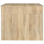 ZNTS Coffee Table Sonoma Oak 80x50x40 cm Engineered Wood 809659