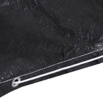 ZNTS Swing Bench Covers 2 pcs 10 Eyelets 2 Zippers 255x145x170 cm 3082843