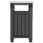 ZNTS Keter Multifunctional Outdoor Table for BBQ Unity Classic Woodlook 422816