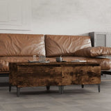 ZNTS Side Tables 2 pcs Smoked Oak 50x46x35 cm Engineered Wood 819527