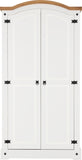 ZNTS Corona 2 Door Wardrobe 100-101-052