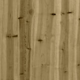 ZNTS Playhouse with Climbing Wall Impregnated Wood Pine 3155833