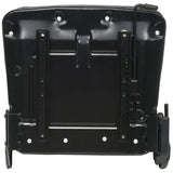 ZNTS Forklift & Tractor Seat with Adjustable Backrest Black 142318