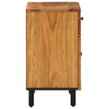 ZNTS Bedside Cabinet 50x33x60 cm Solid Wood Acacia 356863