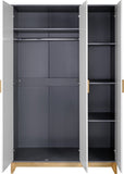 ZNTS Cleveland 3 Door Wardrobe 100-101-209