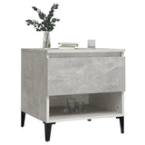 ZNTS Side Tables 2 pcs Concrete Grey 50x46x50 cm Engineered Wood 819557