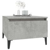 ZNTS Side Tables 2 pcs Concrete Grey 50x46x35 cm Engineered Wood 819525