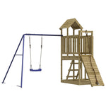 ZNTS Outdoor Playset Impregnated Wood Pine 3155836