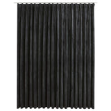 ZNTS Blackout Curtain with Hooks Velvet Anthracite 290x245 cm 134503