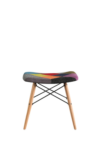 ZNTS Colored Bench Wood Surface Wood Legs Light Weight Cool Color Hot sale modern design restaurant stool 06834175