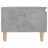 ZNTS Side Tables 2 pcs Concrete Grey 50x46x35 cm Engineered Wood 819509