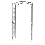 ZNTS Bridge Roof Wrought Iron Arches Plant Climbing Frame 83044456