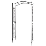 ZNTS Bridge Roof Wrought Iron Arches Plant Climbing Frame 83044456