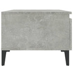 ZNTS Side Tables 2 pcs Concrete Grey 50x46x35 cm Engineered Wood 819525