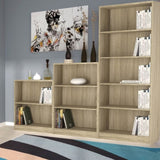 4 You Medium Wide Bookcase in Sonama Oak 4050247