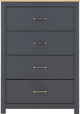 ZNTS Portland 4 Drawer Chest 100-102-184