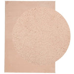 ZNTS Rug HUARTE Short Pile Soft and Washable Blush 140x200 cm 375153