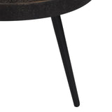 ZNTS Nesting Coffee Tables 2 pcs Iron 358539