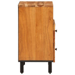 ZNTS Bedside Cabinet 50x33x60 cm Solid Wood Acacia 356865