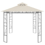 ZNTS Gazebo 4x3x2.7 m Cream 160 g/m² 313915