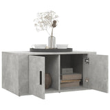 ZNTS Coffee Table Concrete Grey 80x50x36 cm Engineered Wood 816516