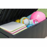 ZNTS Keter Garden Storage Box Capri 302 L Anthracite Ecom 407756