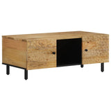 ZNTS Coffee Table 100x54x40 cm Solid Wood Mango 356903