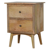 Nordic Style Bedside with 2 Drawers IN049