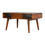Curved Chestnut Coffee Table IN310