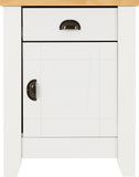 ZNTS Ludlow 1 Drawer 1 Door Bedside 100-103-041