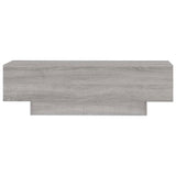 ZNTS Coffee Table Grey Sonoma 100x49.5x31 cm Engineered Wood 833894