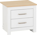 ZNTS Portland 2 Drawer Bedside 100-103-098