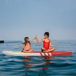 ZNTS Inflatable Paddle Boards Stand Up 10.5'x30 x6 ISUP Surf Control Non-Slip Deck Standing Boat Red 74733306