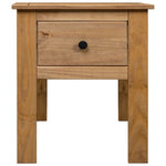 ZNTS Bedside Cabinet 46x40x57 cm Pine Panama Range 282691