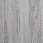 ZNTS Nesting Coffee Tables 3 pcs Grey Sonoma Engineered Wood 837825