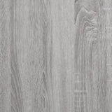 ZNTS Nesting Coffee Tables 3 pcs Grey Sonoma Engineered Wood 837825