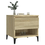 ZNTS Side Tables 2 pcs Sonoma Oak 50x46x50 cm Engineered Wood 819555