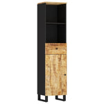 ZNTS Bathroom Cabinet 38x33x160 cm Solid Wood Mango 351998