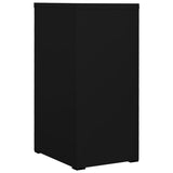 ZNTS Filing Cabinet Black 46x62x102.5 cm Steel 336276