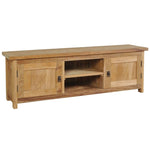 ZNTS TV Cabinet Solid Teak 120x30x40 cm 244485