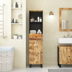 ZNTS Bathroom Cabinet 38x33x160 cm Solid Wood Mango 351998