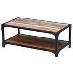 ZNTS Coffee Table Solid Reclaimed Wood 243272