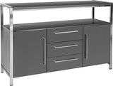 ZNTS Charisma 2 Door 3 Drawer Sideboard 400-405-029