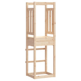 ZNTS Play Tower 53x46.5x169 cm Solid Wood Pine 826577