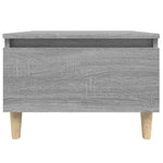 ZNTS Side Tables 2 pcs Grey Sonoma 50x46x35 cm Engineered Wood 819513