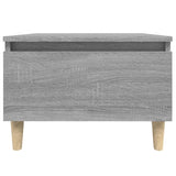 ZNTS Side Tables 2 pcs Grey Sonoma 50x46x35 cm Engineered Wood 819513