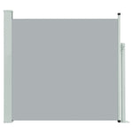 ZNTS Patio Retractable Side Awning 170x300 cm Grey 48368